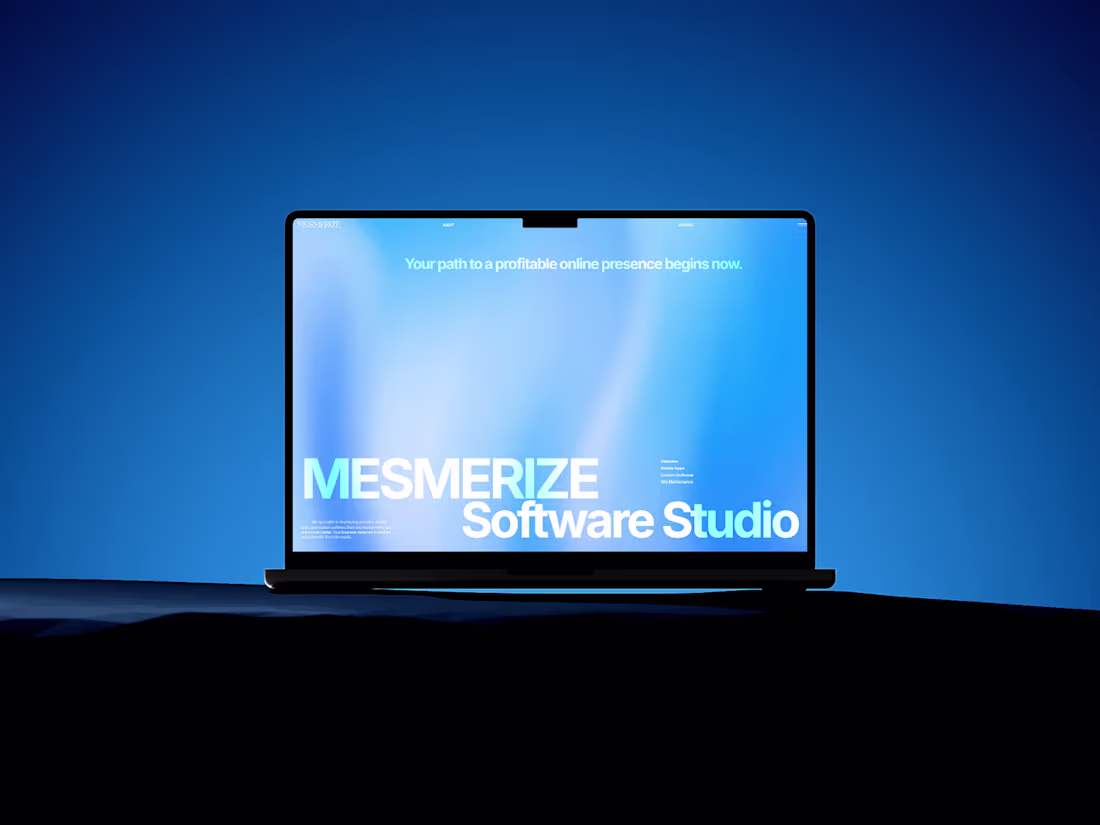 Cover image for Mesmerize Studio •  Modern Creative Agency