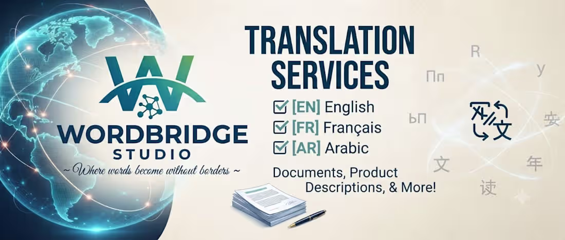 Cover image for Documents translation services