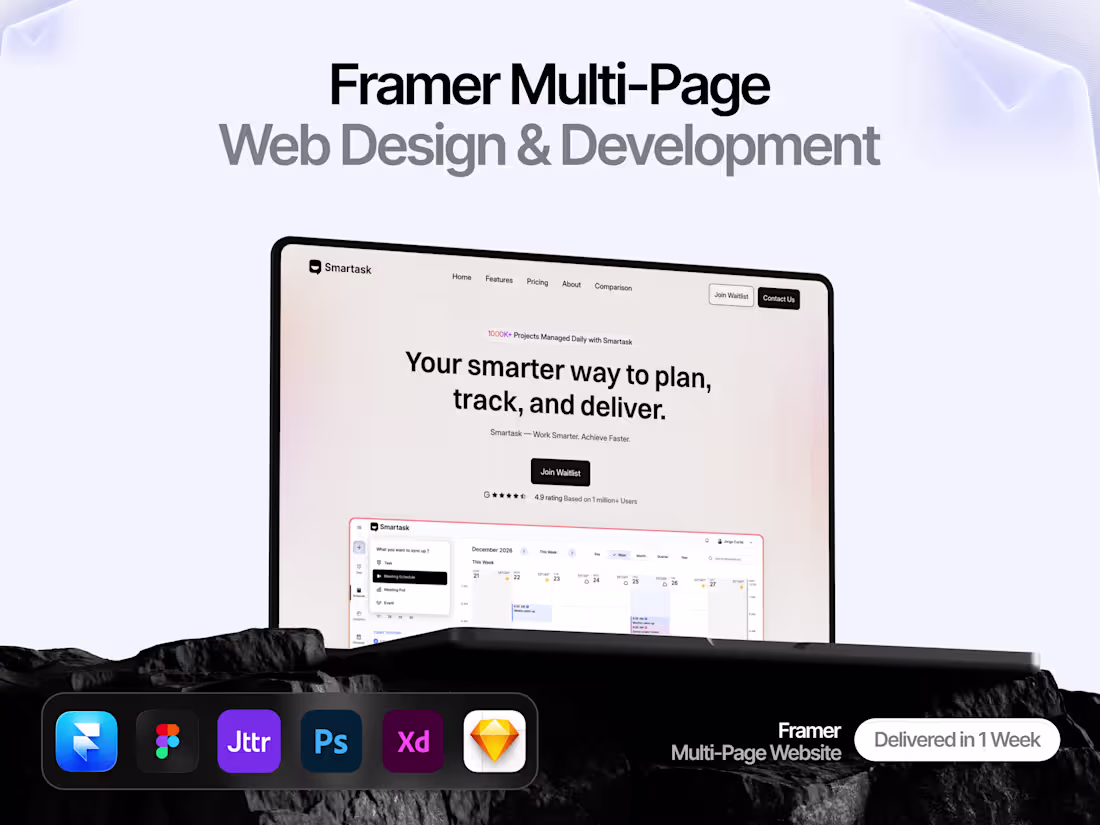 Cover image for Framer Website Design & Development | Responsive Websites