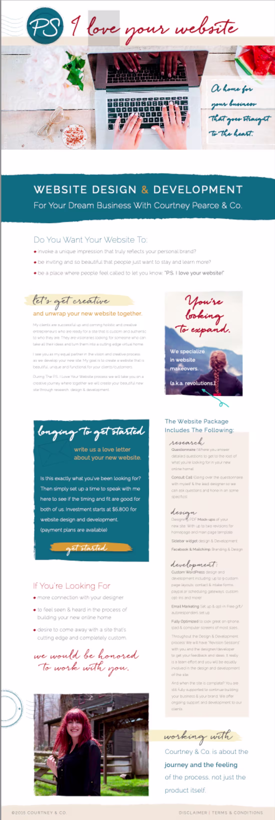 Cover image for I create Website designs this