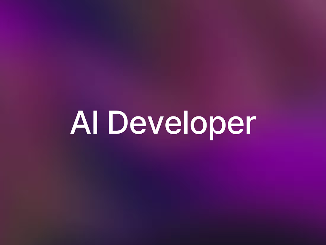 Cover image for AI Application Developer