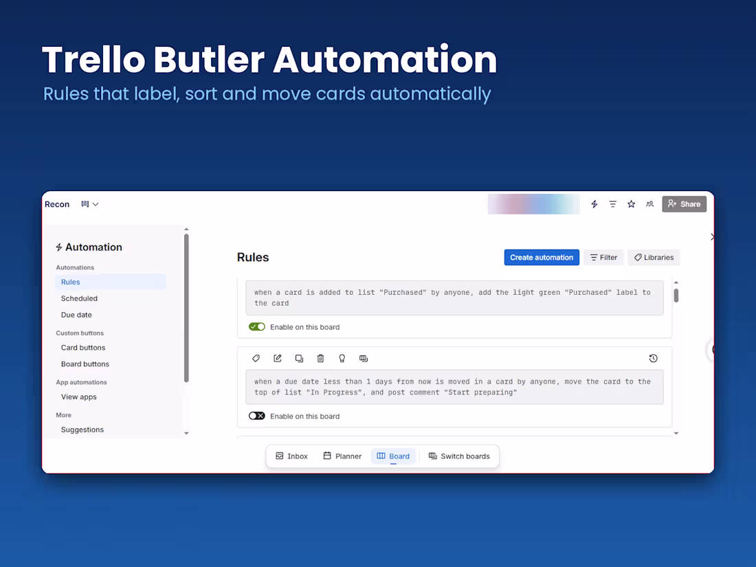 Cover image for Trello Job Tracking System with Butler Automation