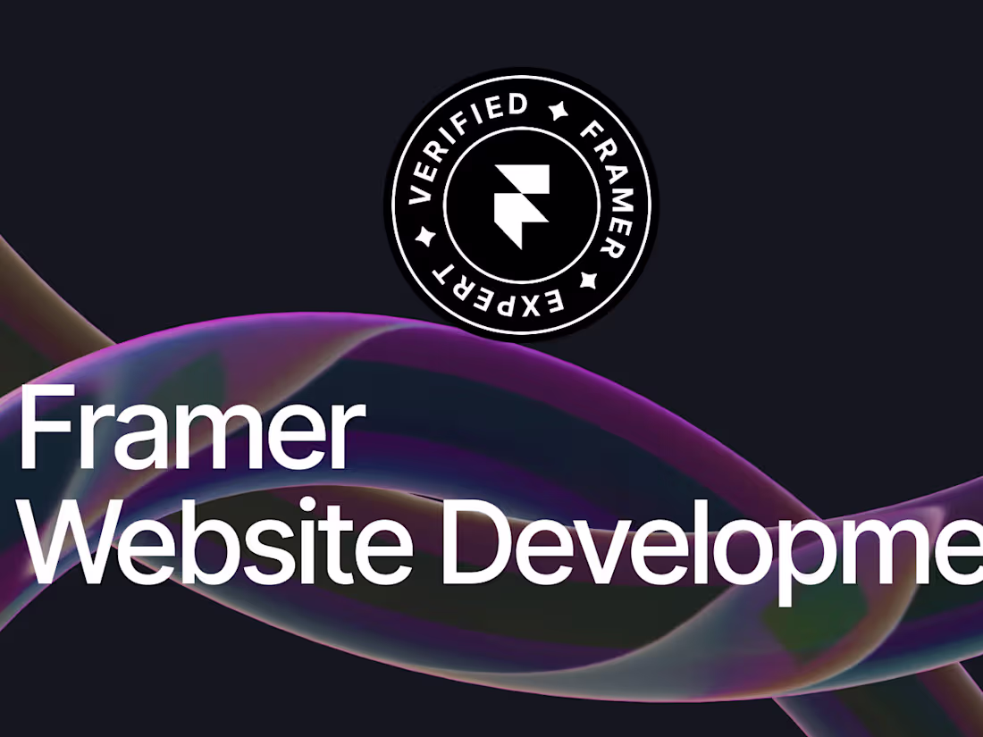 Cover image for Framer Website Development 🥇