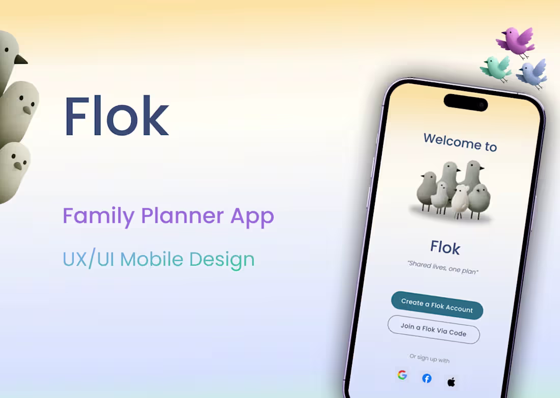 Cover image for Family planner app
