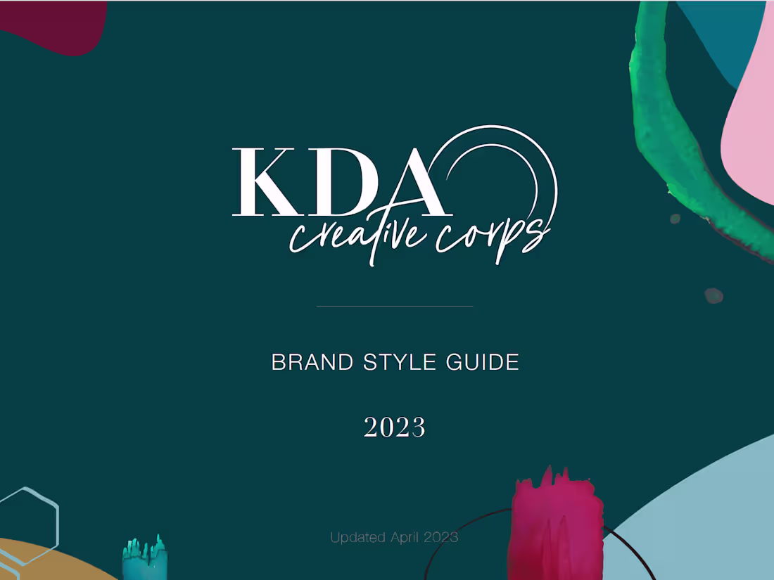 Cover image for KDA Creative Corps - Brand