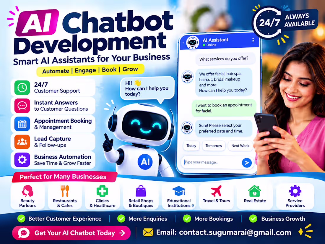 Cover image for AI Chatbot Development