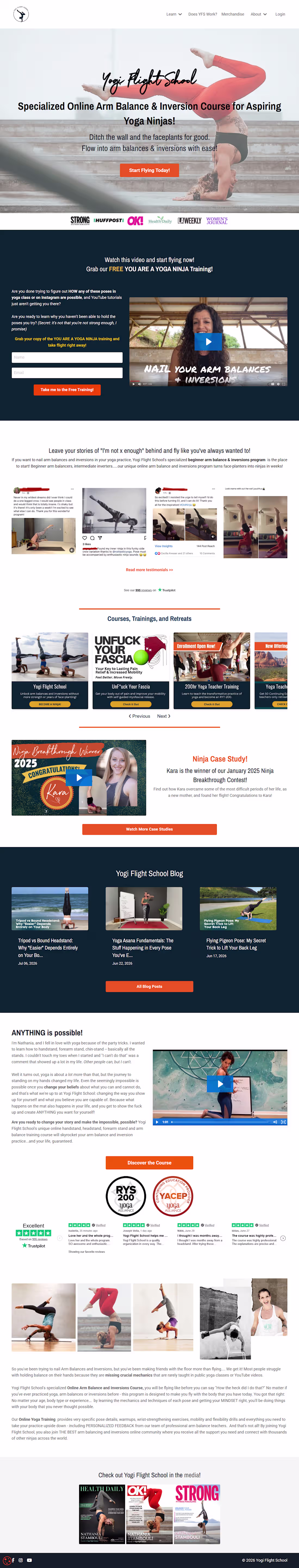 Cover image for One of the websites i