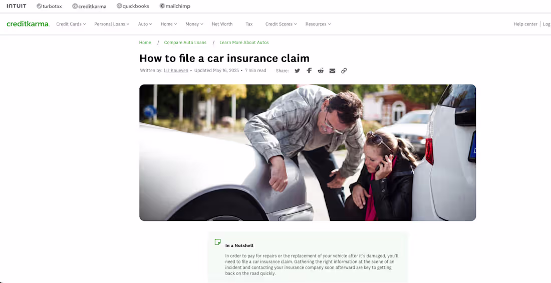 Cover image for Another Fintech content marketing/ blog piece for Credit Kar...
