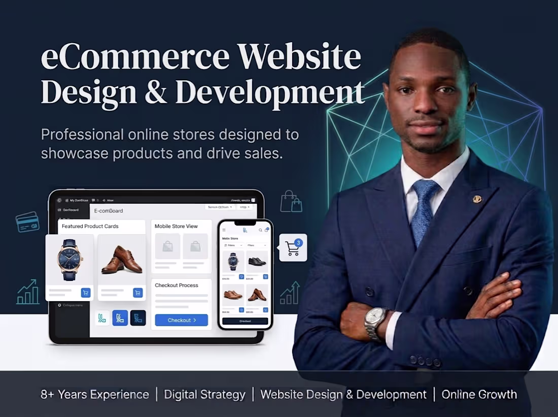 Cover image for eCommerce Website Design & Development