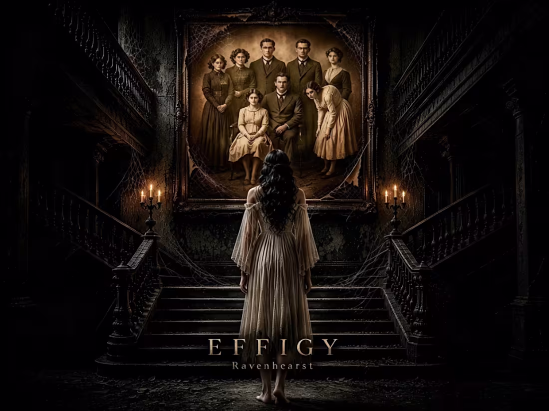 Cover image for "Effigy" is  a haunting