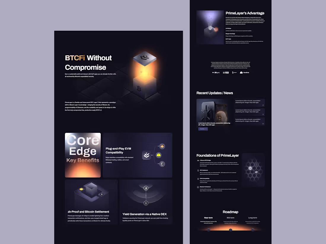 Cover image for Landing page designed and developed