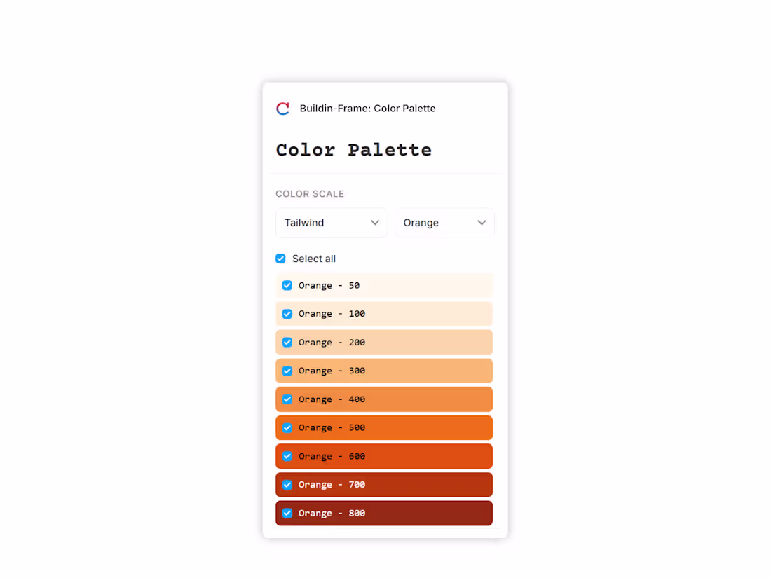 Cover image for Introducing Buildin-Frame: Color Palette - Color Palettes fr...
