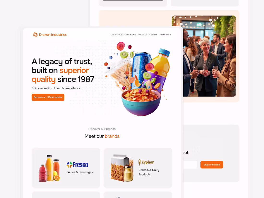 Cover image for Draxon Framer & Figma template
