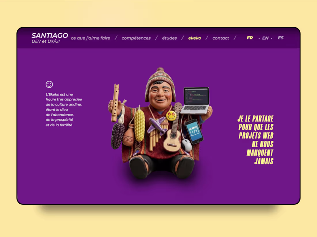 Cover image for A hand-coded, trilingual portfolio site.