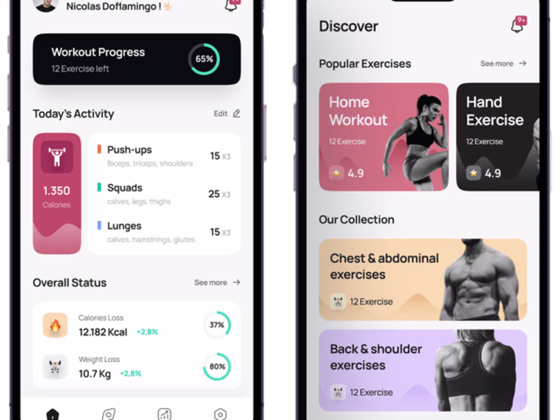 Cover image for Fitness App 