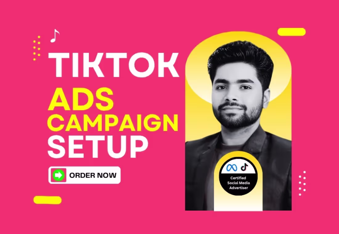 Cover image for TikTok Ads Campaign setup expert for Dropshipping, eCommerce