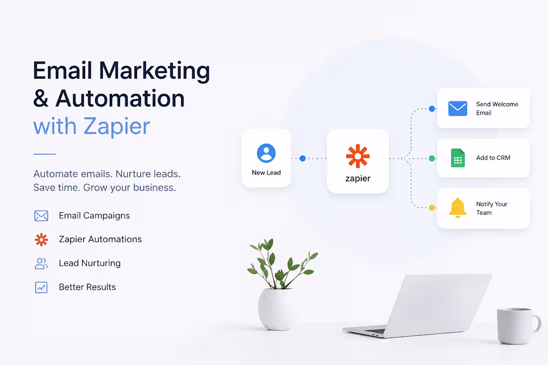 Cover image for Email Marketing & Zapier Automation