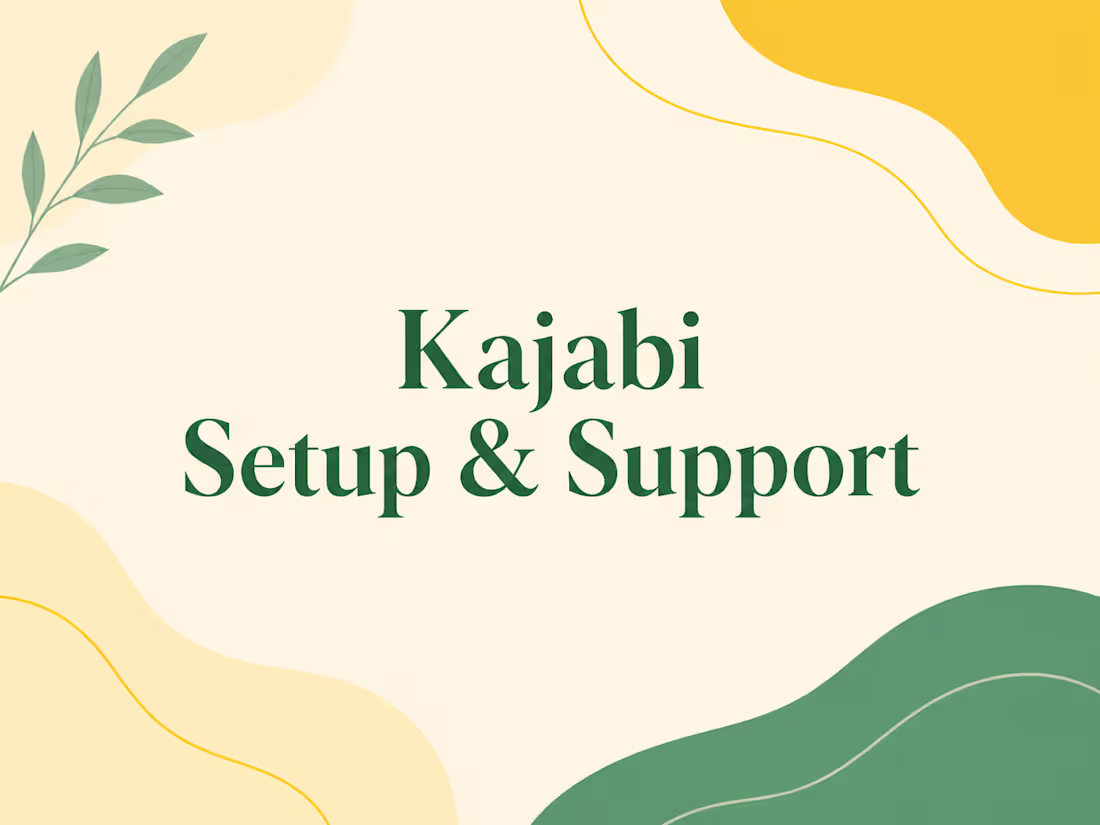 Cover image for Kajabi Expert Support