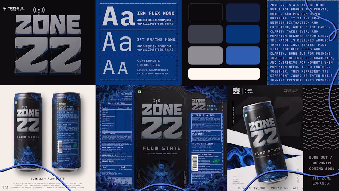 Cover image for ZONE 22 — Brand Identity