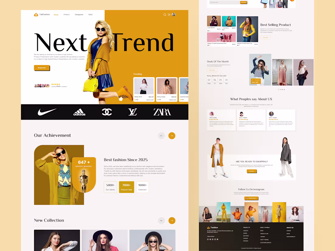 Cover image for Fashion Landing That Grows Revenue

Client