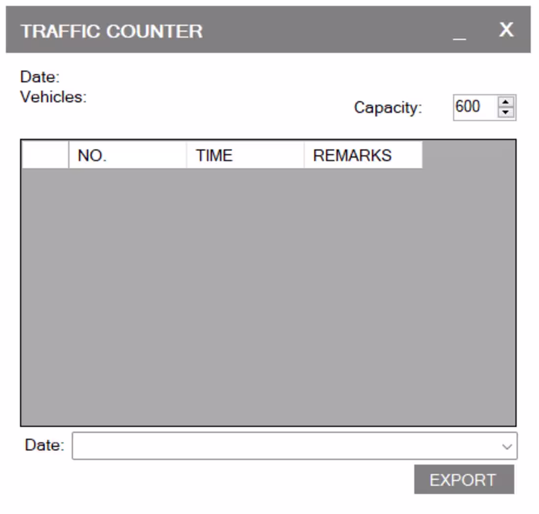 Cover image for Traffic Counter