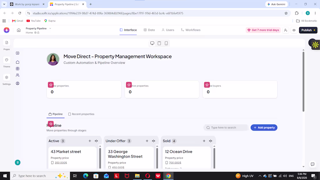 Cover image for No-Code Web App MVP Development (Google Sheets & Softr) 