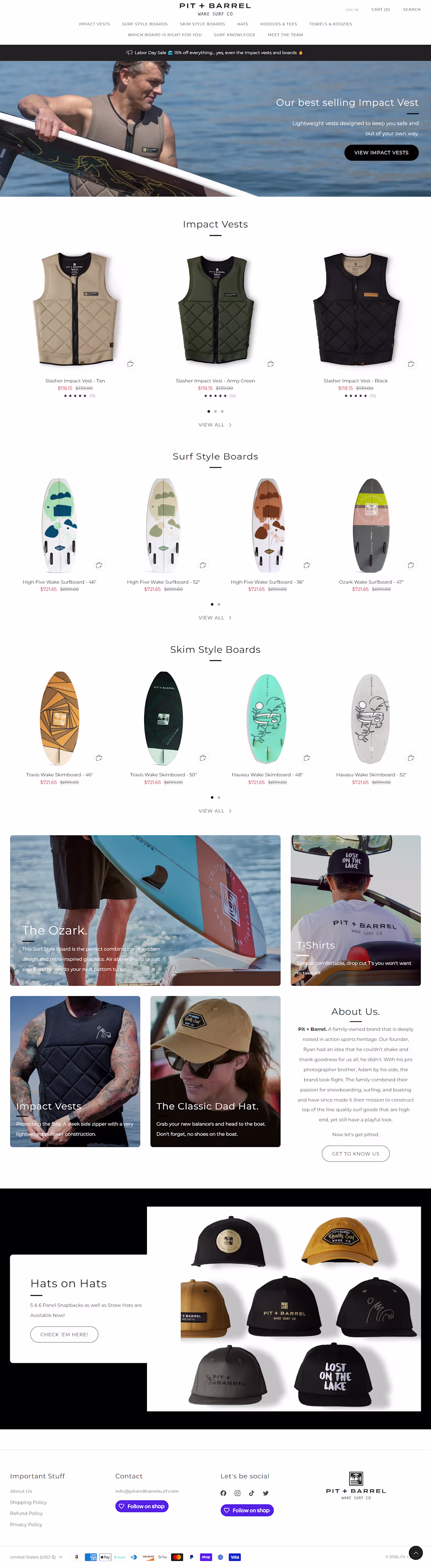 Cover image for PIT+BARREL Wake Surf CO