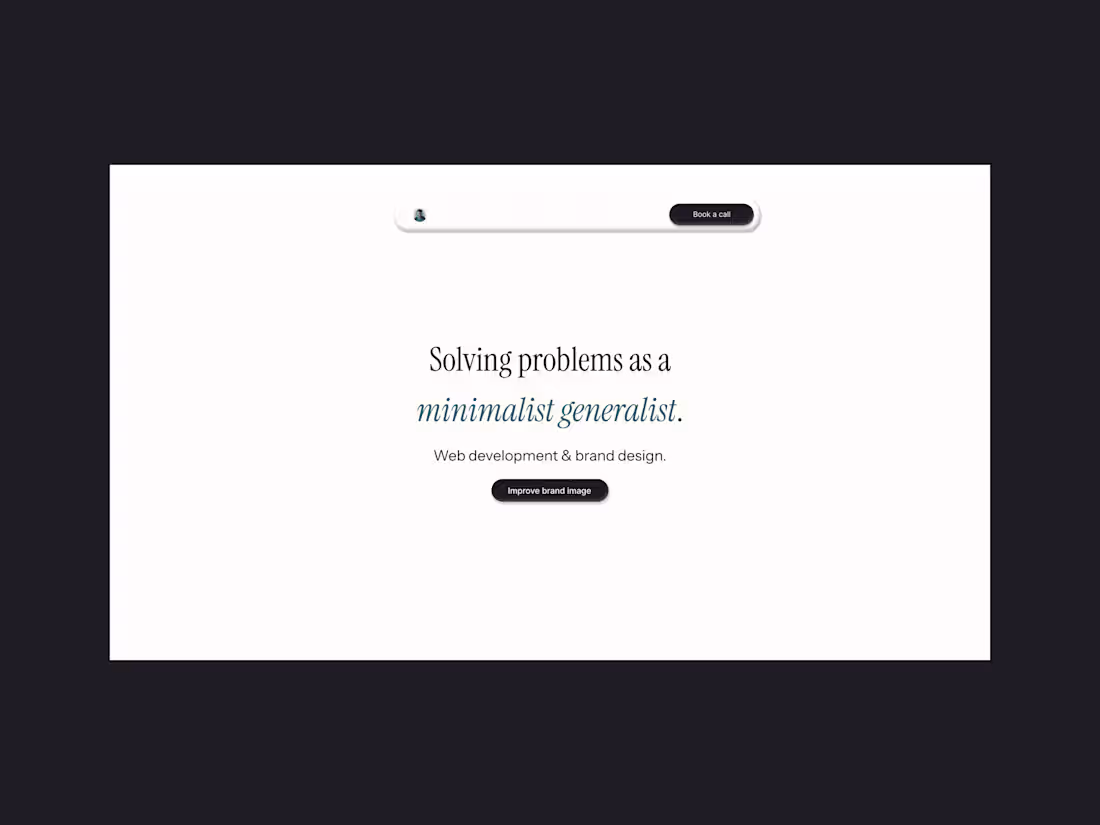 Cover image for Minimalist Generalist - Anthony S. Mendes