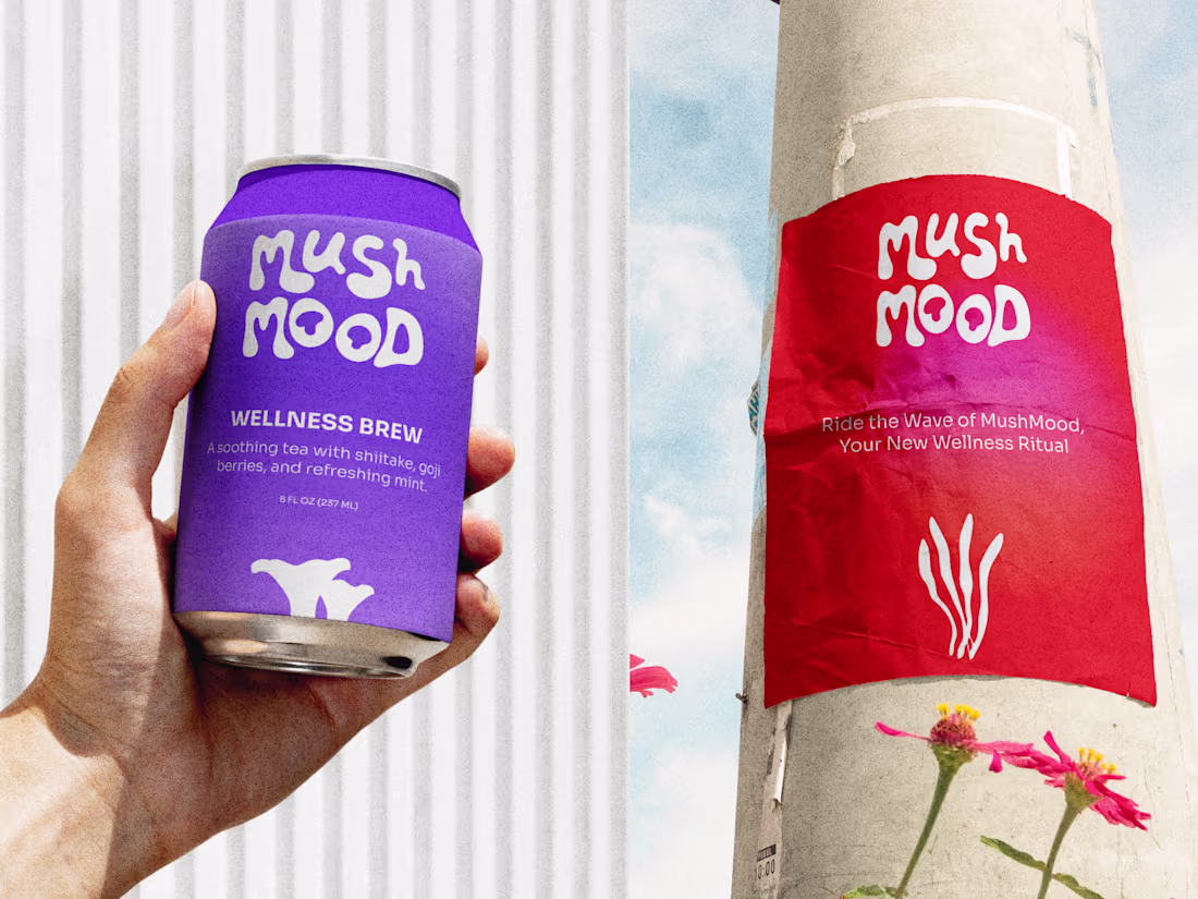 Cover image for Mush Mood Brand Identity Creation
