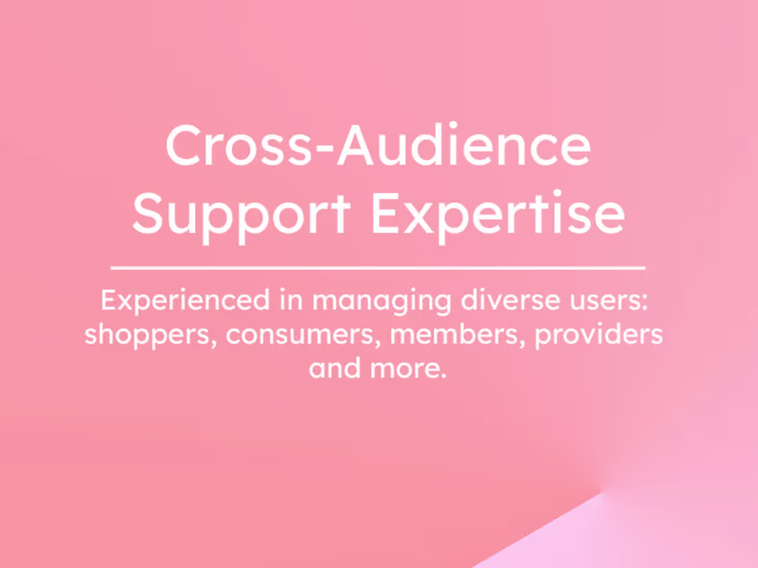 Cover image for Delivering tailored support experiences across