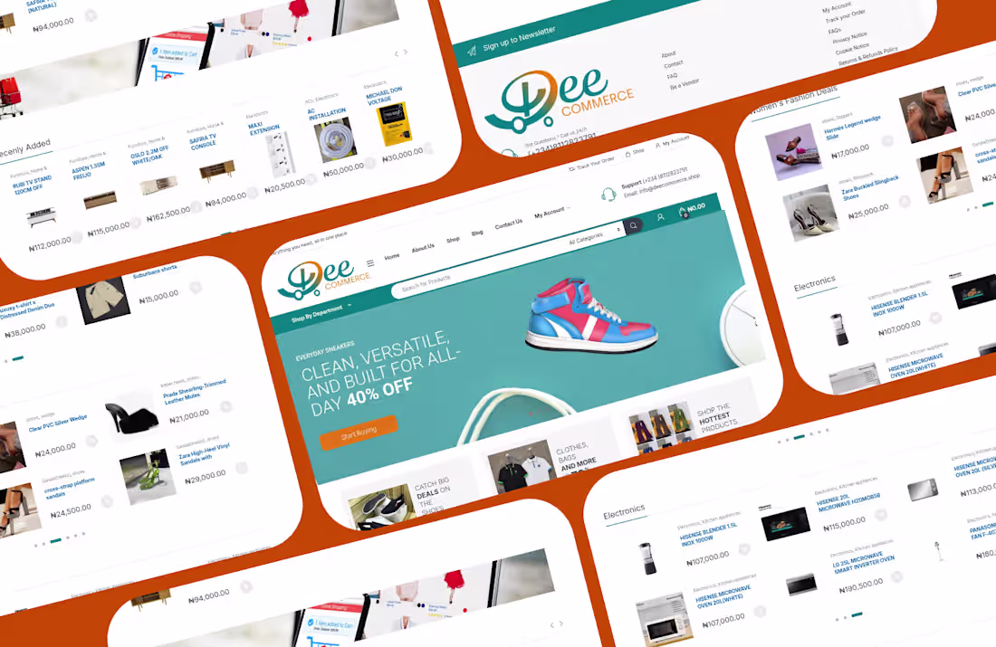 Cover image for Dee Commerce — Multi-Category WooCommerce Store