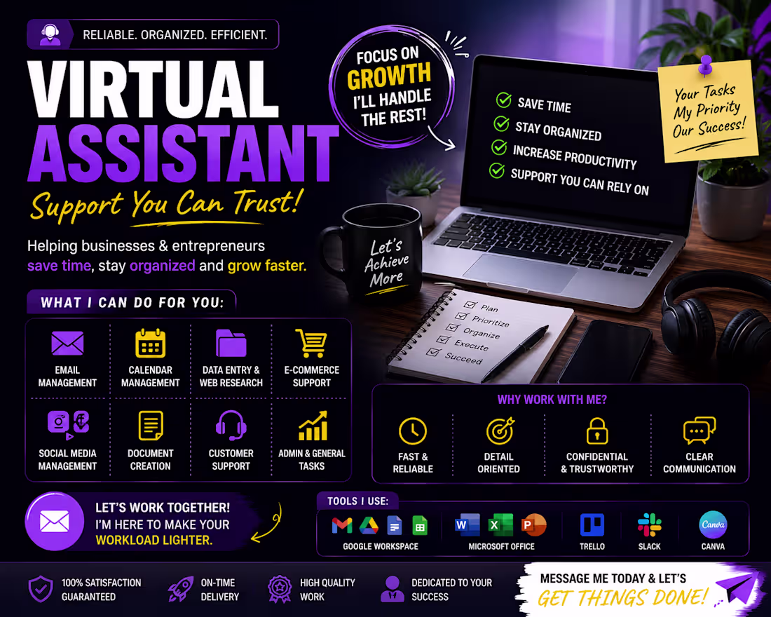Cover image for ⏳ Spending too much time on repetitive tasks? Let a Virtual ...