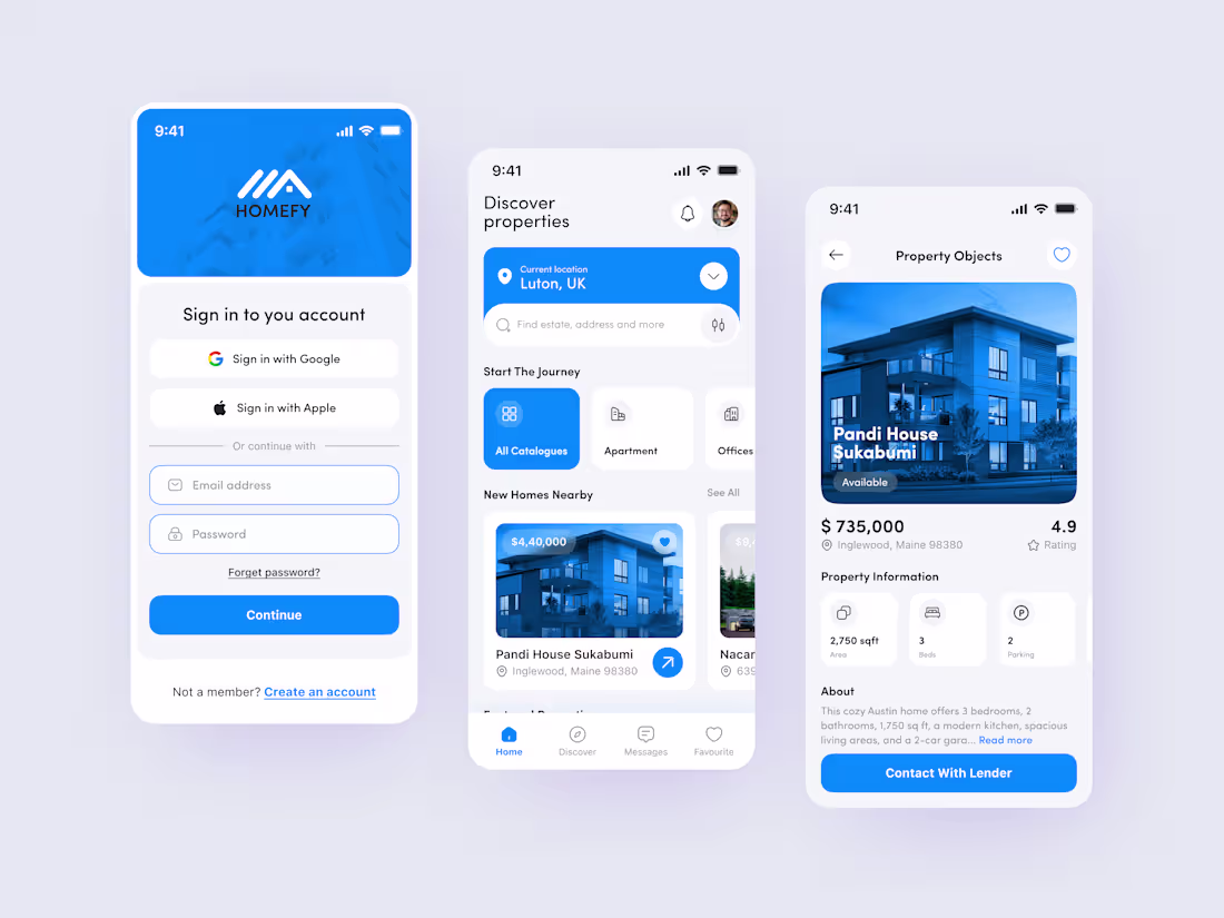 Cover image for Homefy – Find Your Dream Home Easily!