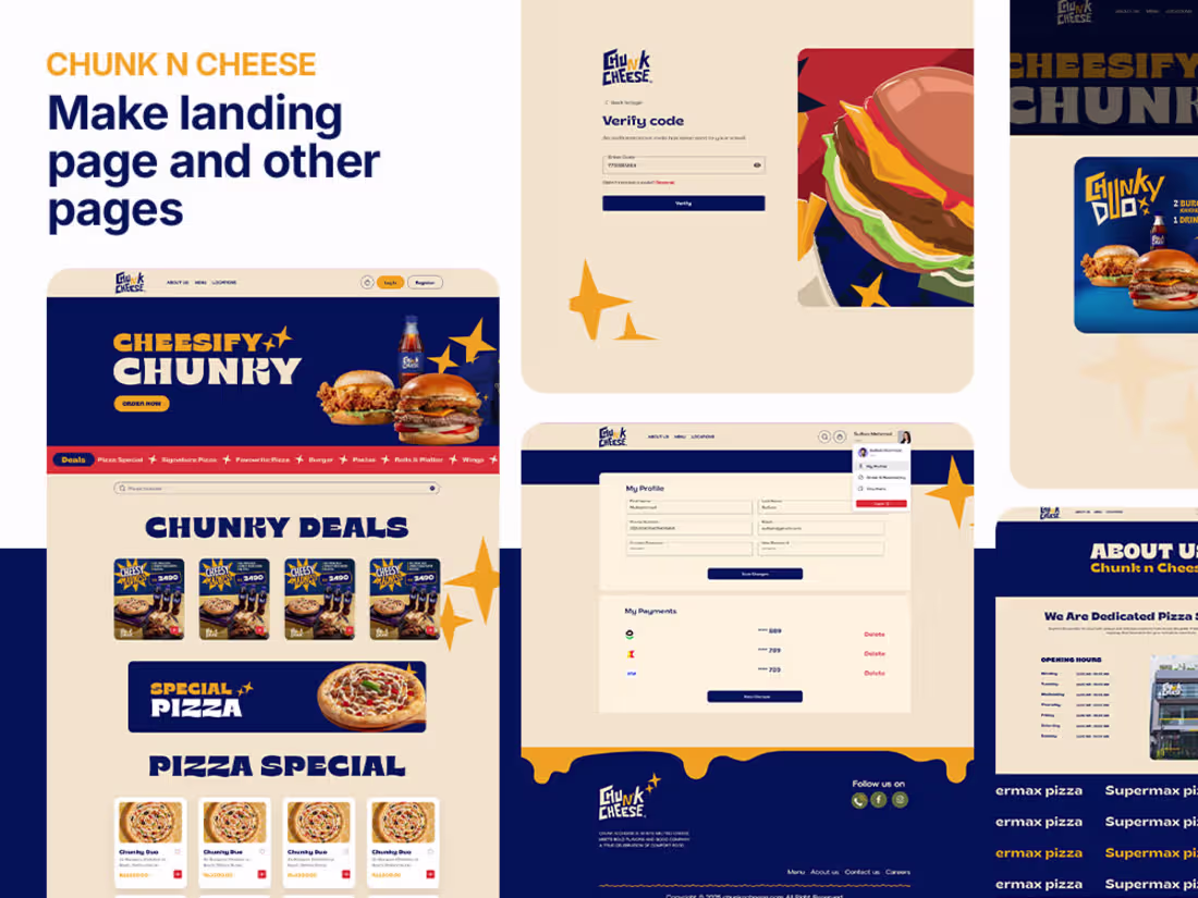 Cover image for Landing page design