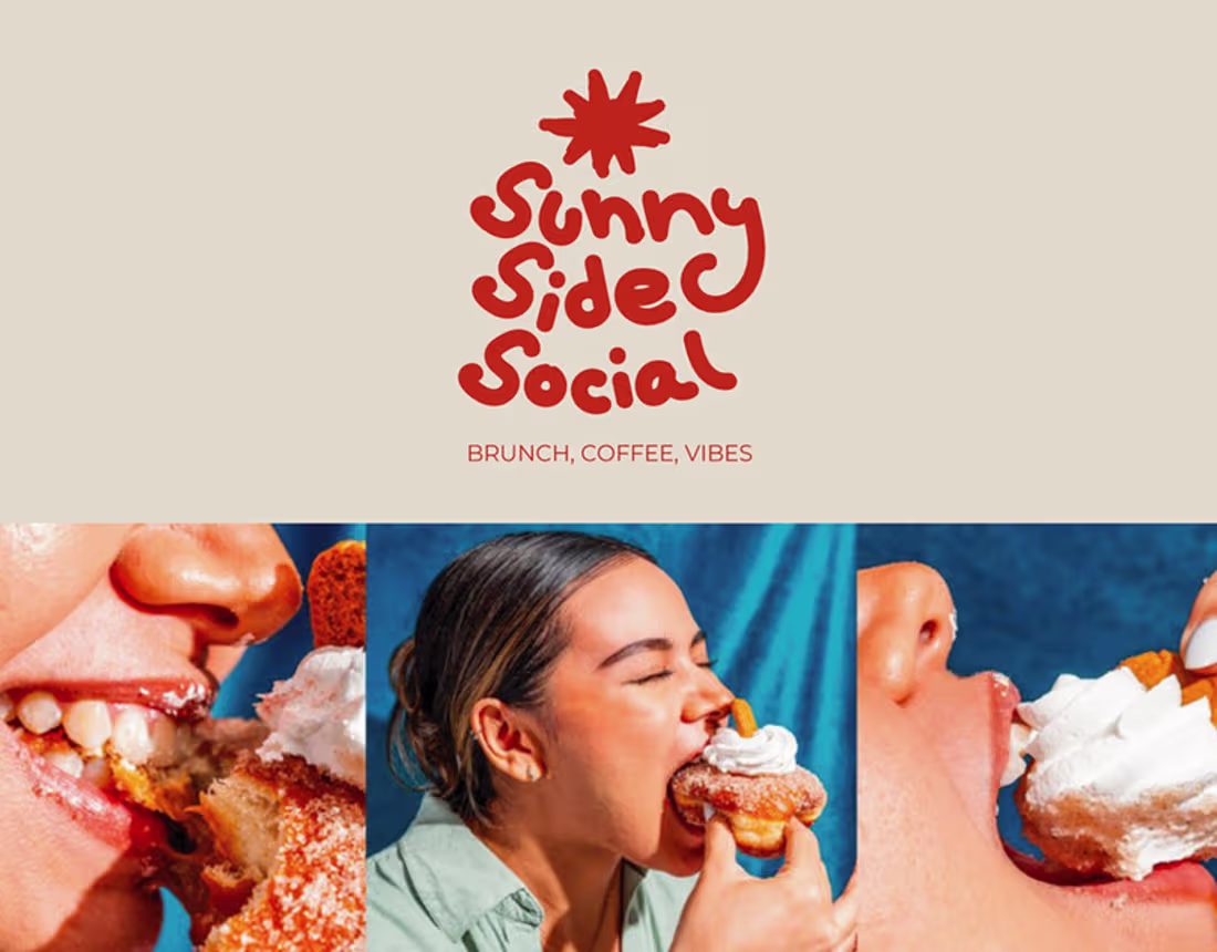Cover image for Brand identity / Brunch place / Sunny Side Social 