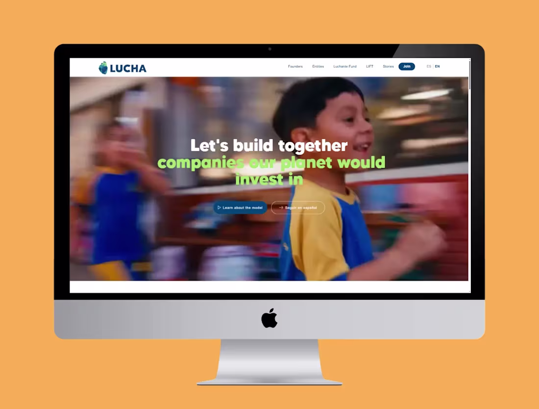 Cover image for Web design for a charity