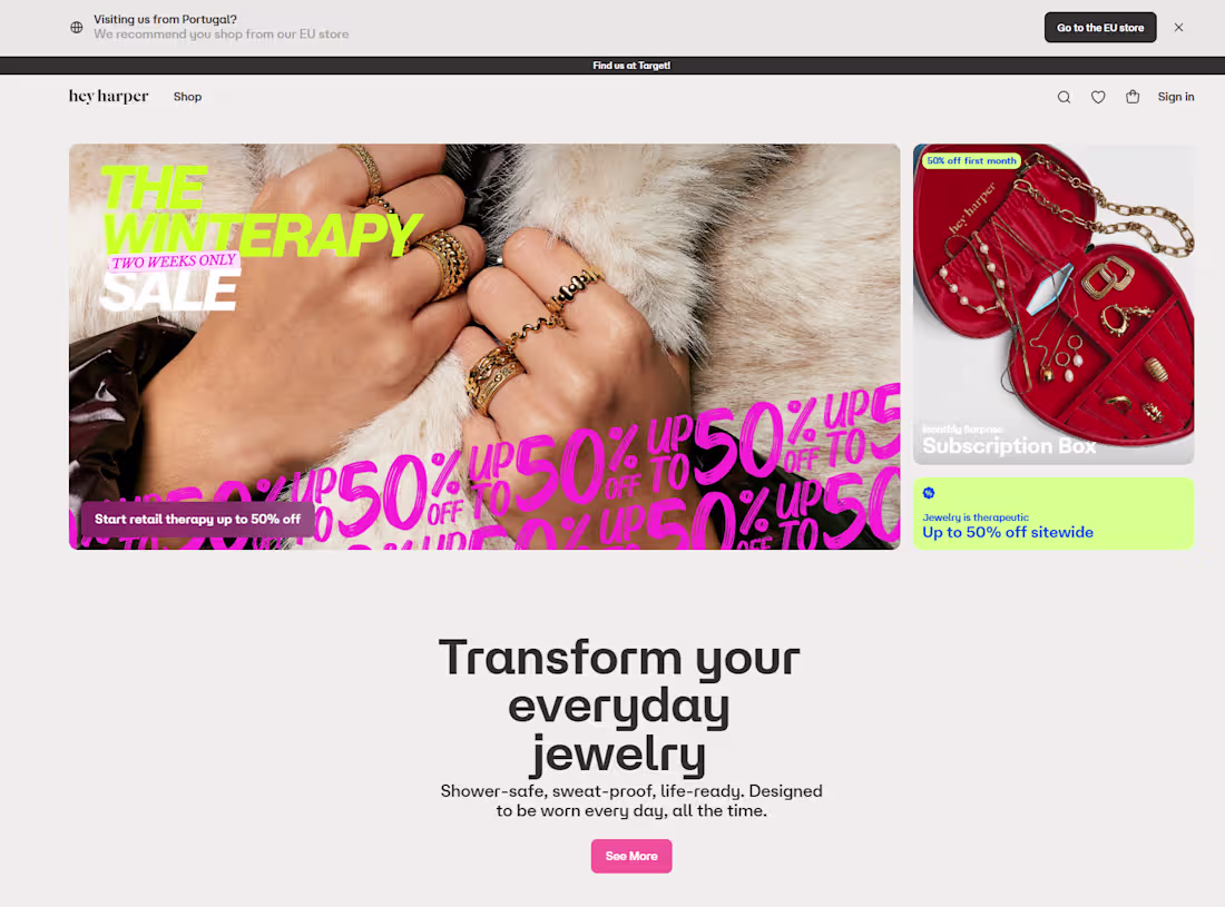 Cover image for Hey Harper (Global Jewelry)