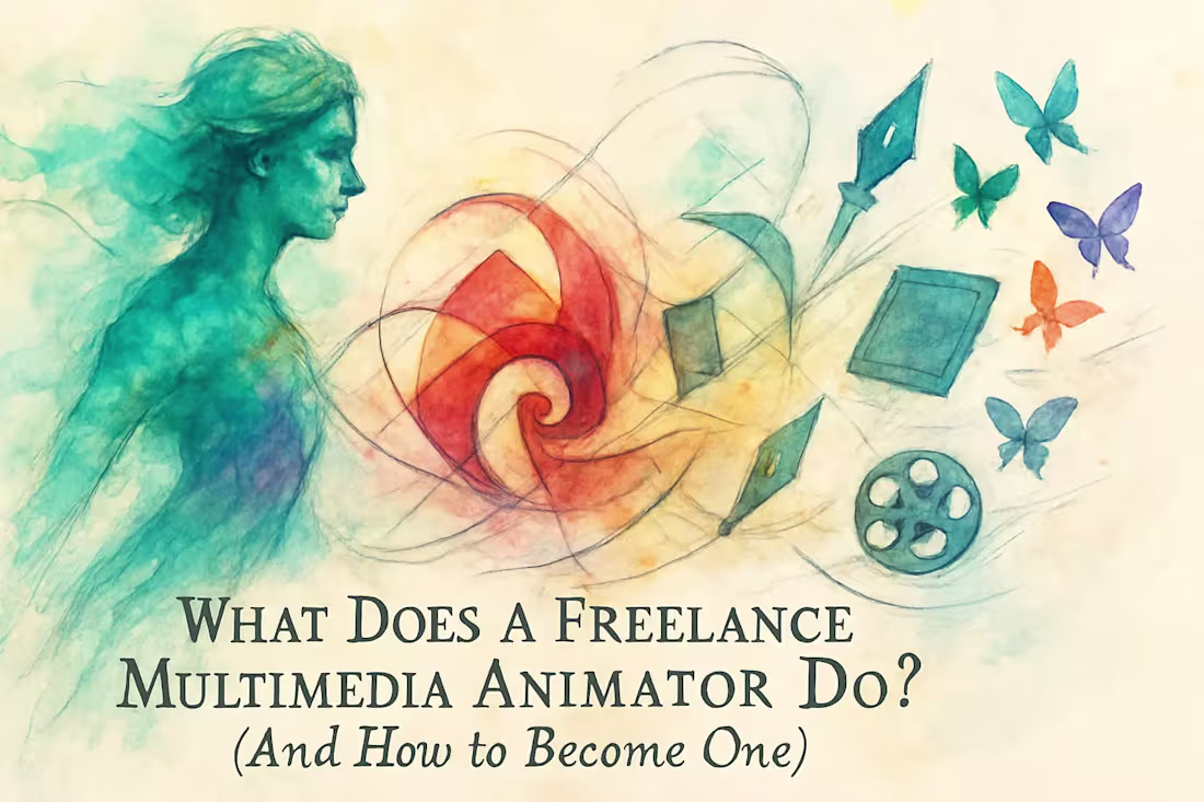 Cover image for What Does a Freelance Multimedia Animator Do? (And How to Become One)