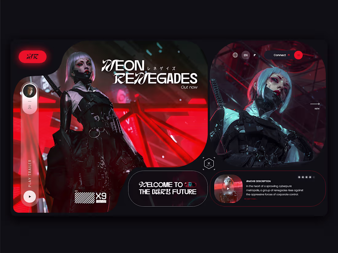 Cover image for Neon Renegades