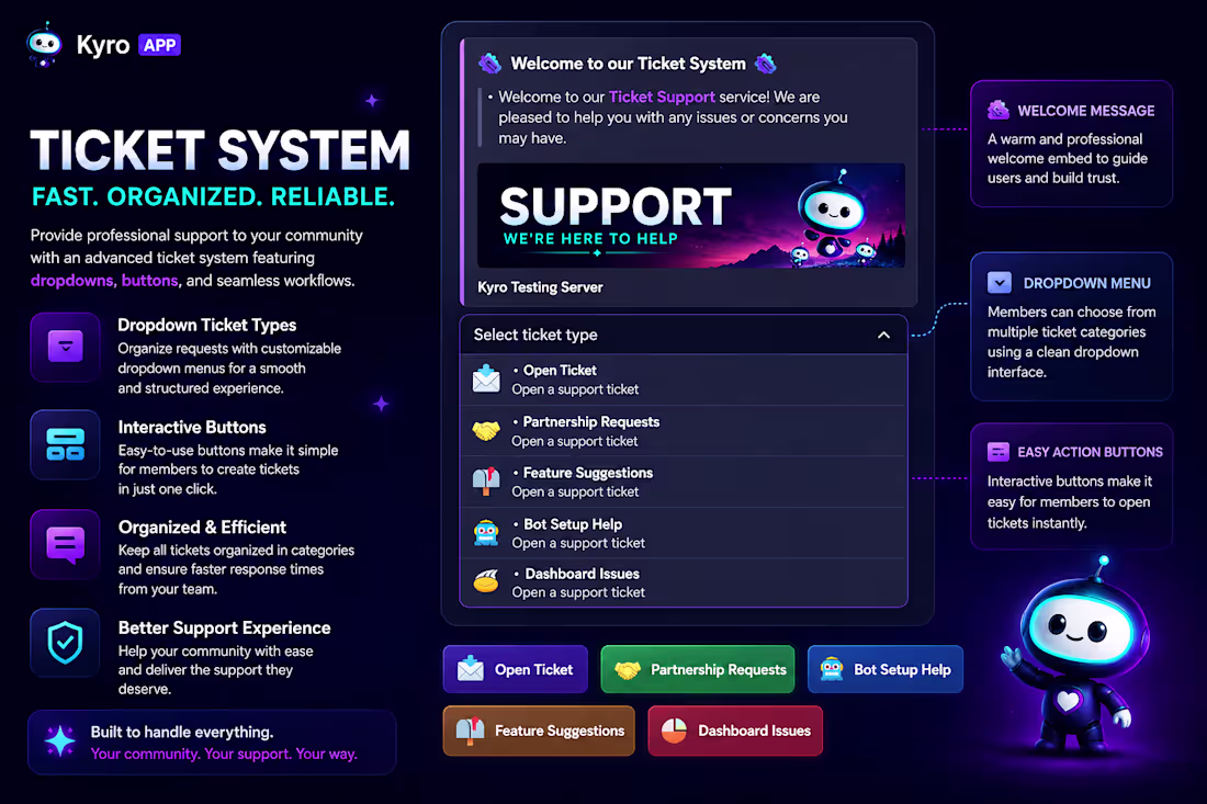 Cover image for 🎟️ Advanced Ticket System 