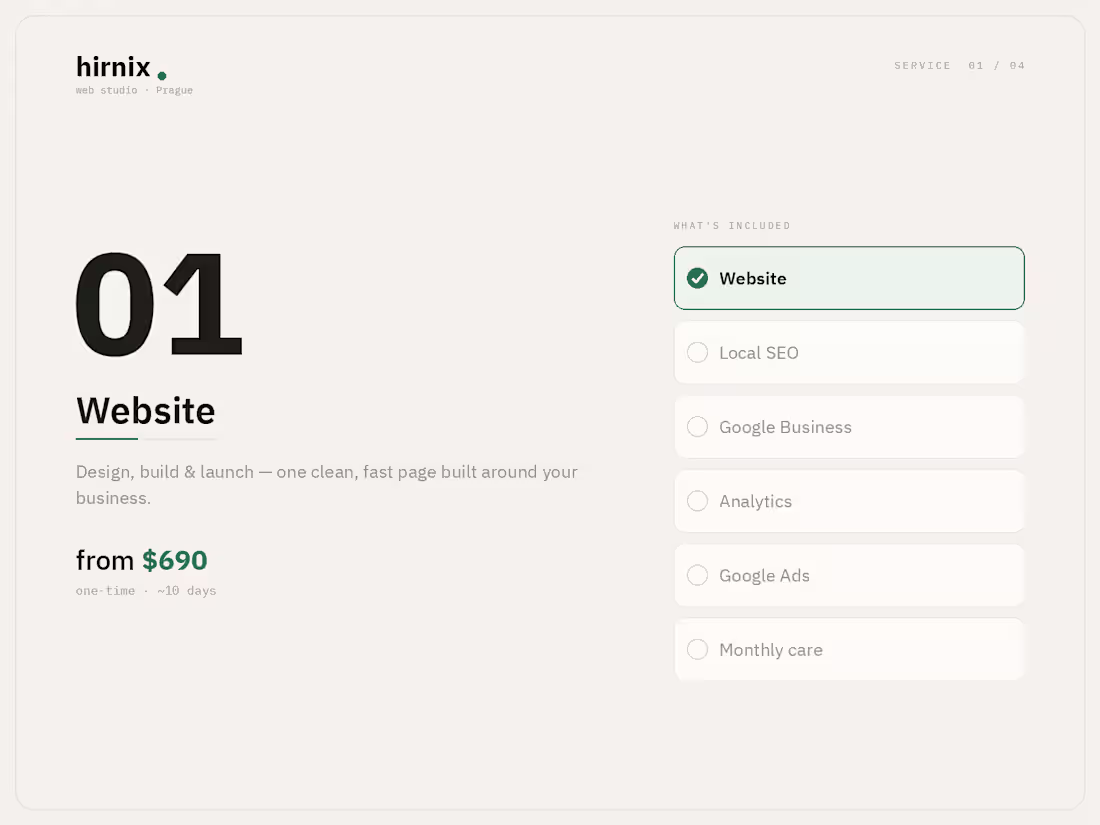 Cover image for Business website — design, build & launch