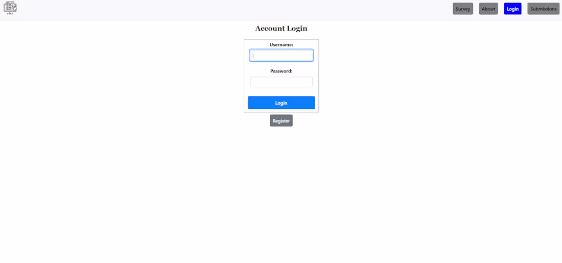 Cover image for Quick Mock-up Survey website to