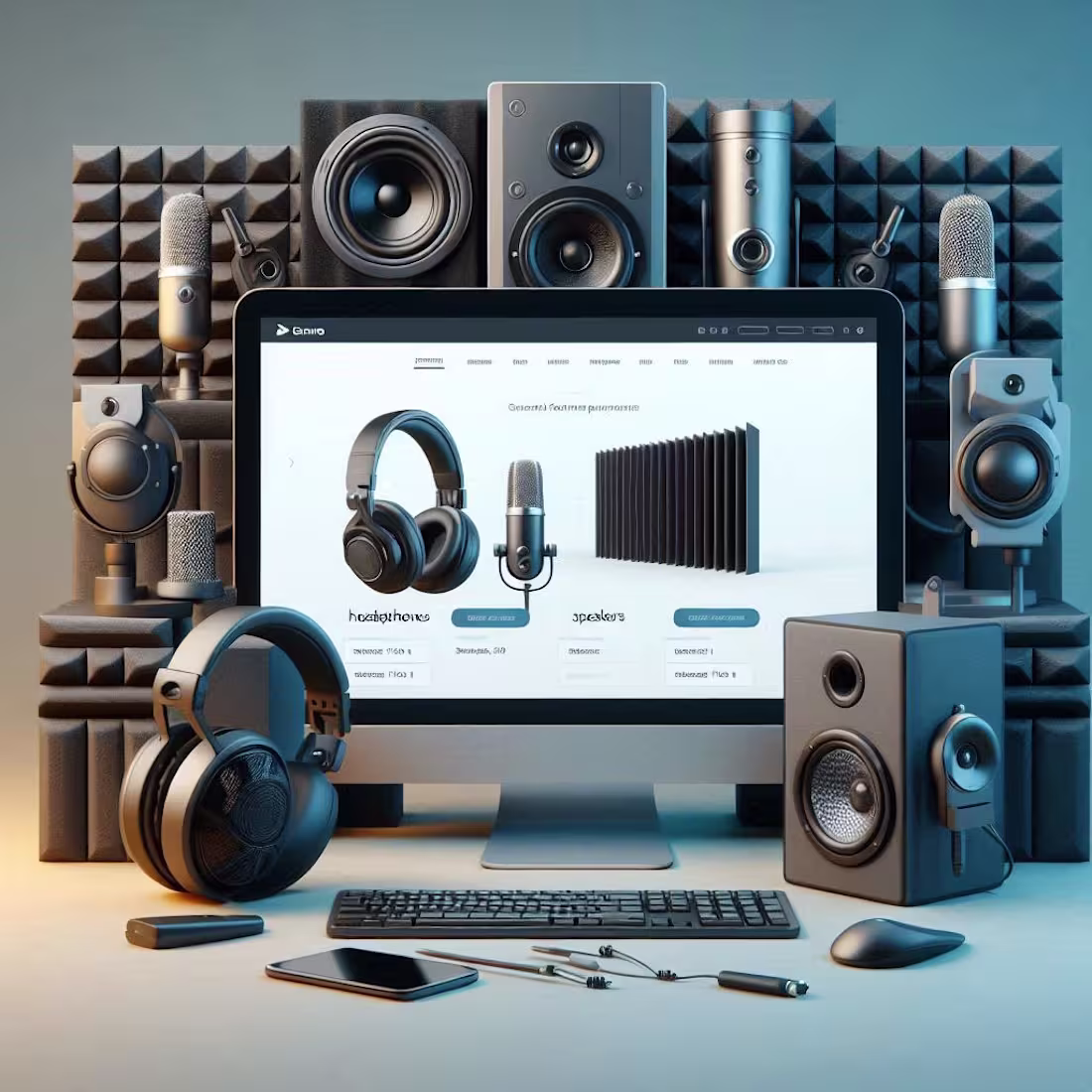 Cover image for E-commerce Platform for Audio Products