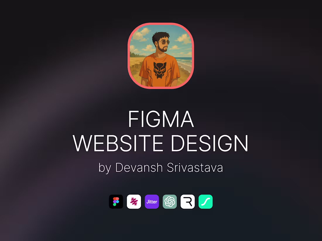 Cover image for Figma • Website Design