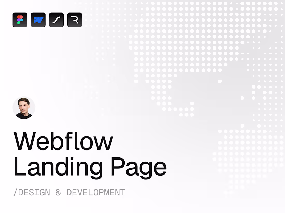 Cover image for Webflow Landing Page