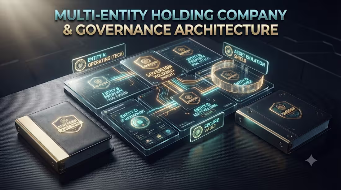 Cover image for Multi-Entity Architecture & Governance