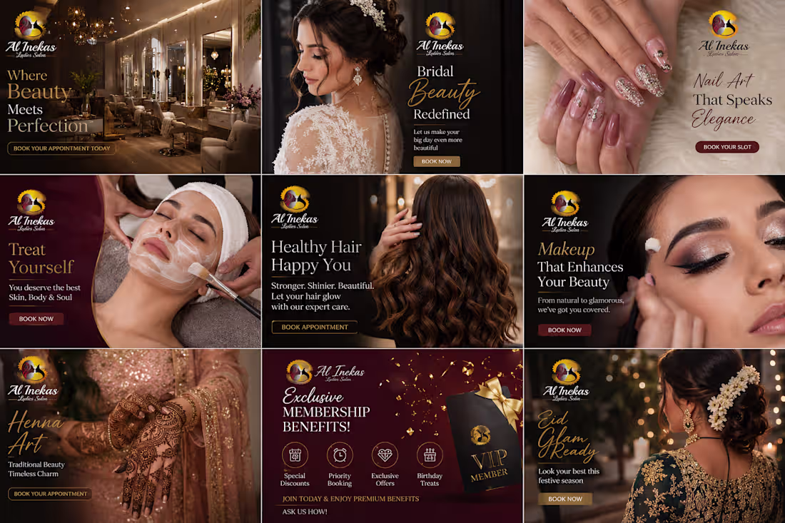 Cover image for Elevating Al Inekas Ladies Salon