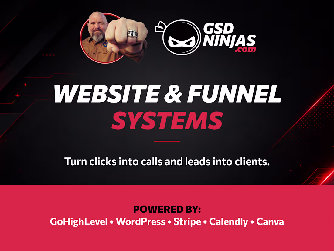Cover image for Website & Funnel systems