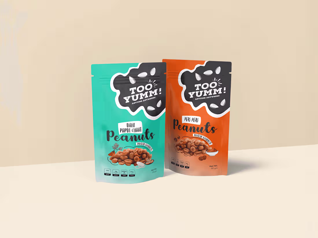 Cover image for Too Yumm Packaging Design