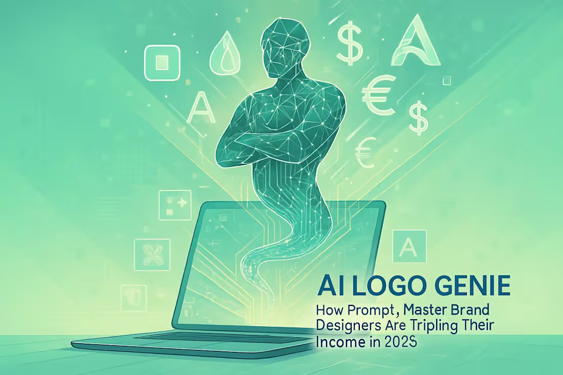 Cover image for AI Logo Genie: How Prompt-Master Brand Designers Are Tripling Their Income in 2025